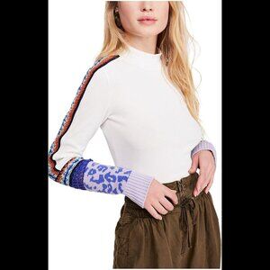 Free People, long sleeve switch it up thermal top, size s, like NEW